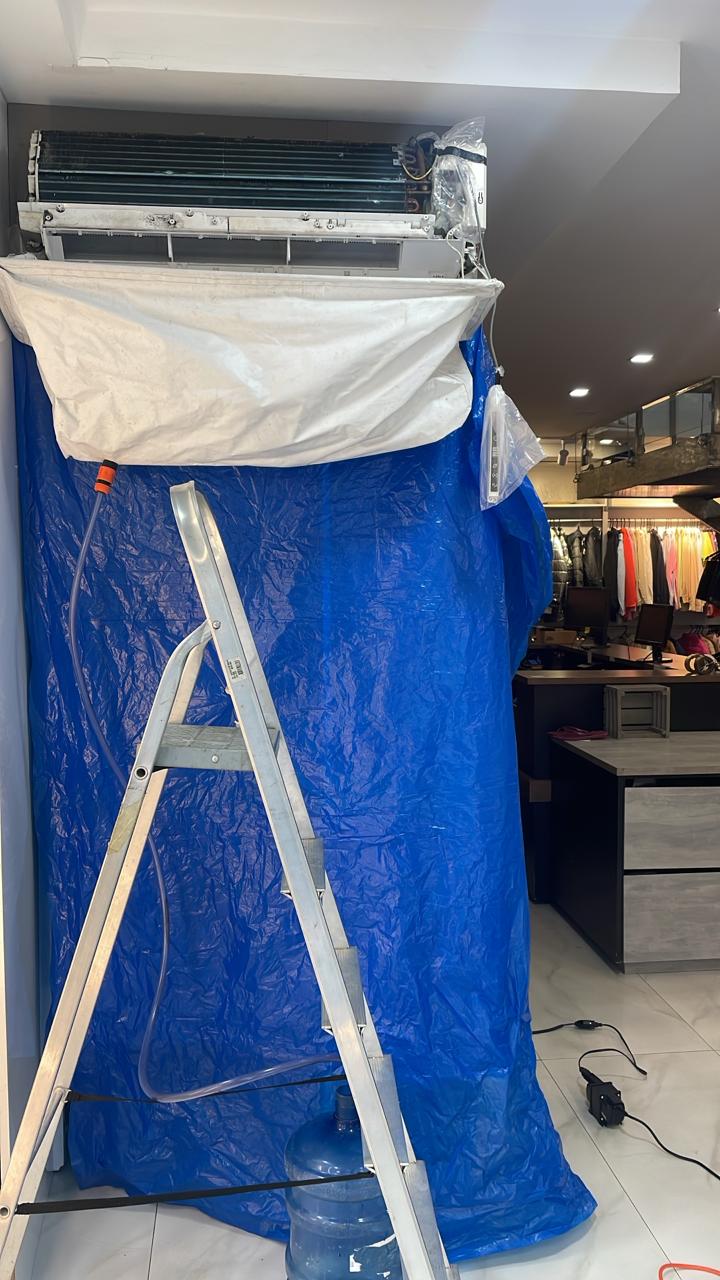 Instalação de ar-condicionado split